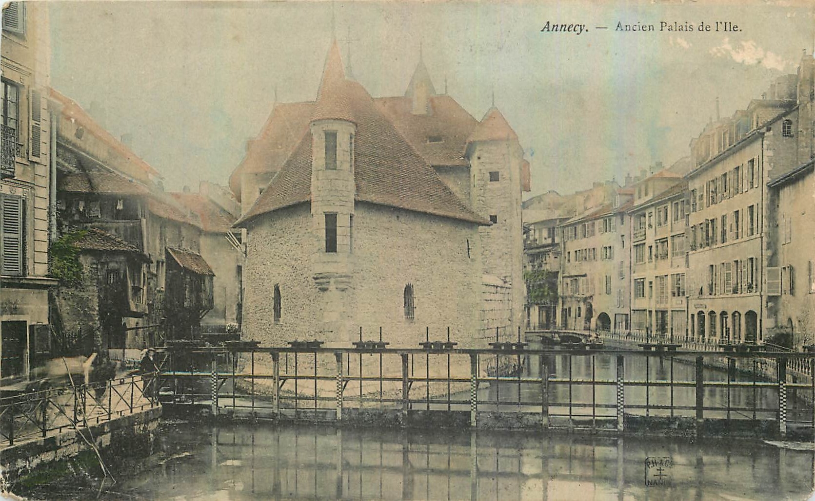 Annecy — Ancien Palais de l'Île — éditeur RIVIER & CHANET