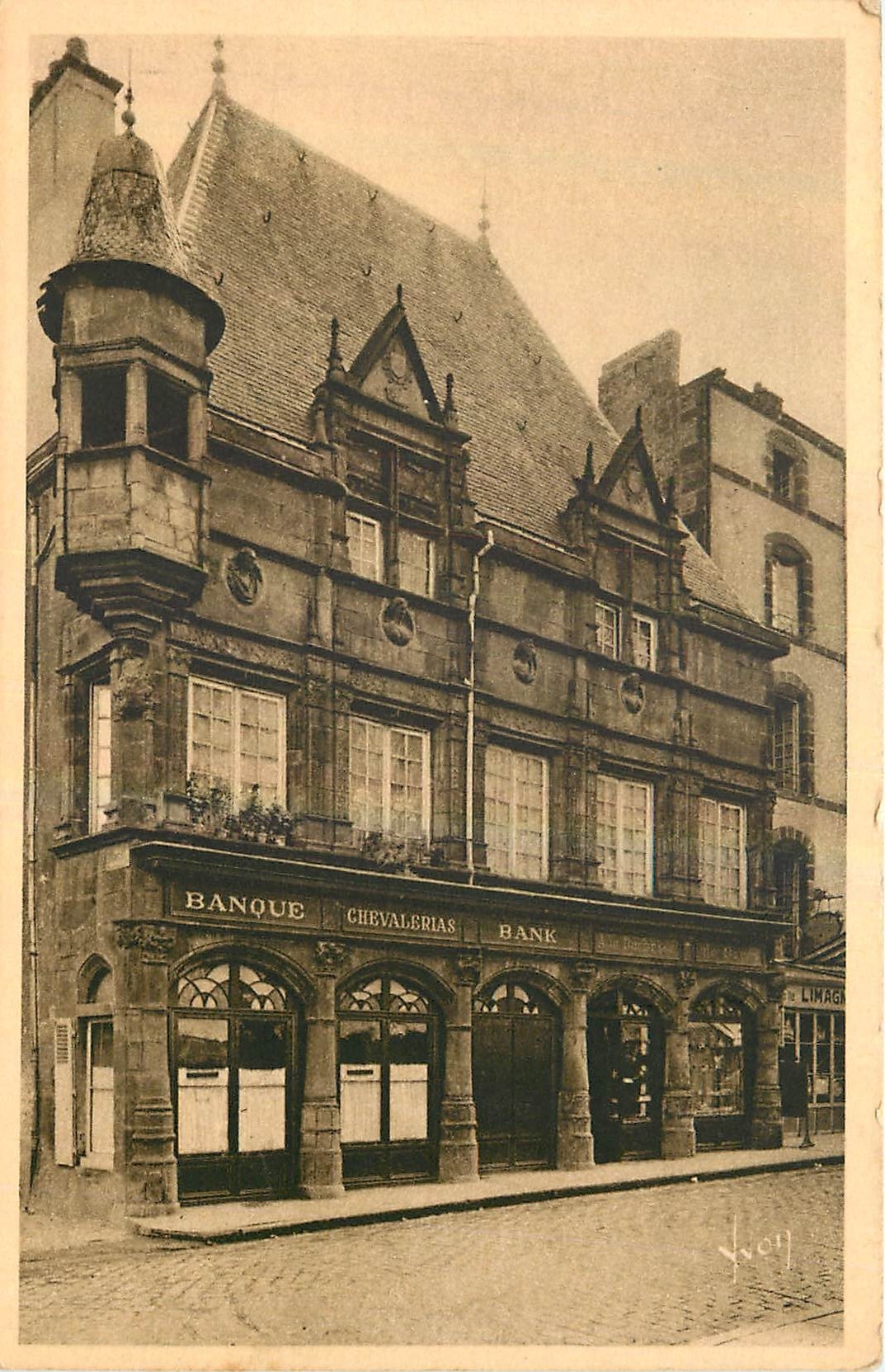 Bank Chevalerias — Riom (Puy-de-Dôme) — Éditions d'Art Vion