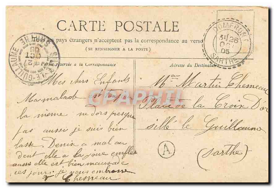 CPA Collection Petit Journal Paris Eglise Saint Etienne du Mont  — Verso