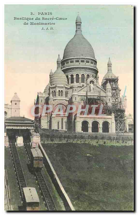 CPA Paris Basilique du Sacre Coeur de Montmartre 