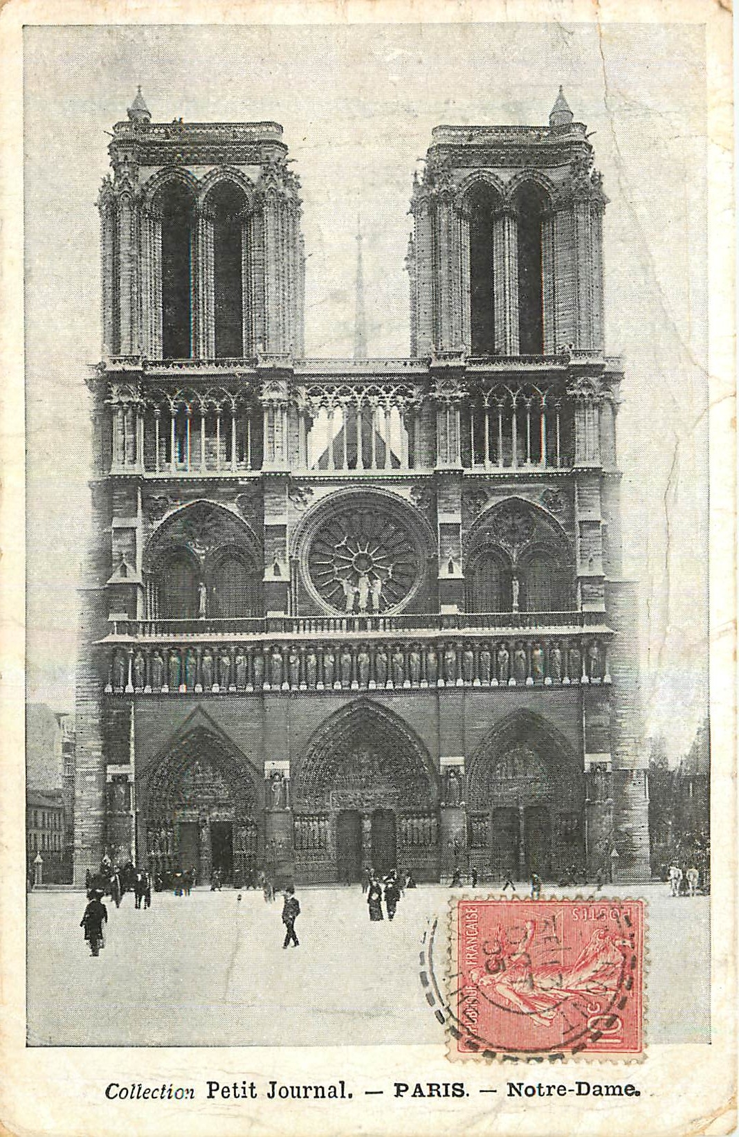 CPA Collection Petit Journal Paris Notre Dame 