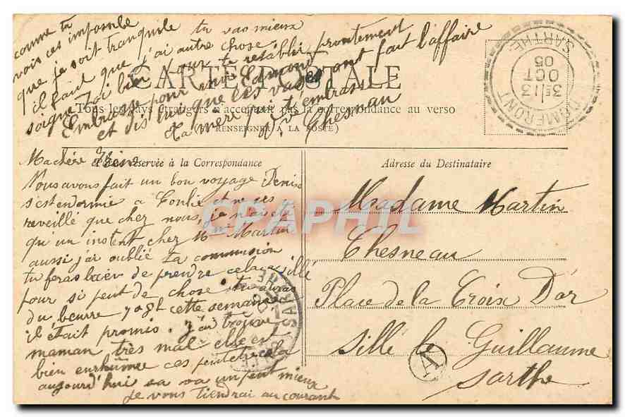 CPA Collection Petit Journal Paris Notre Dame  — Verso