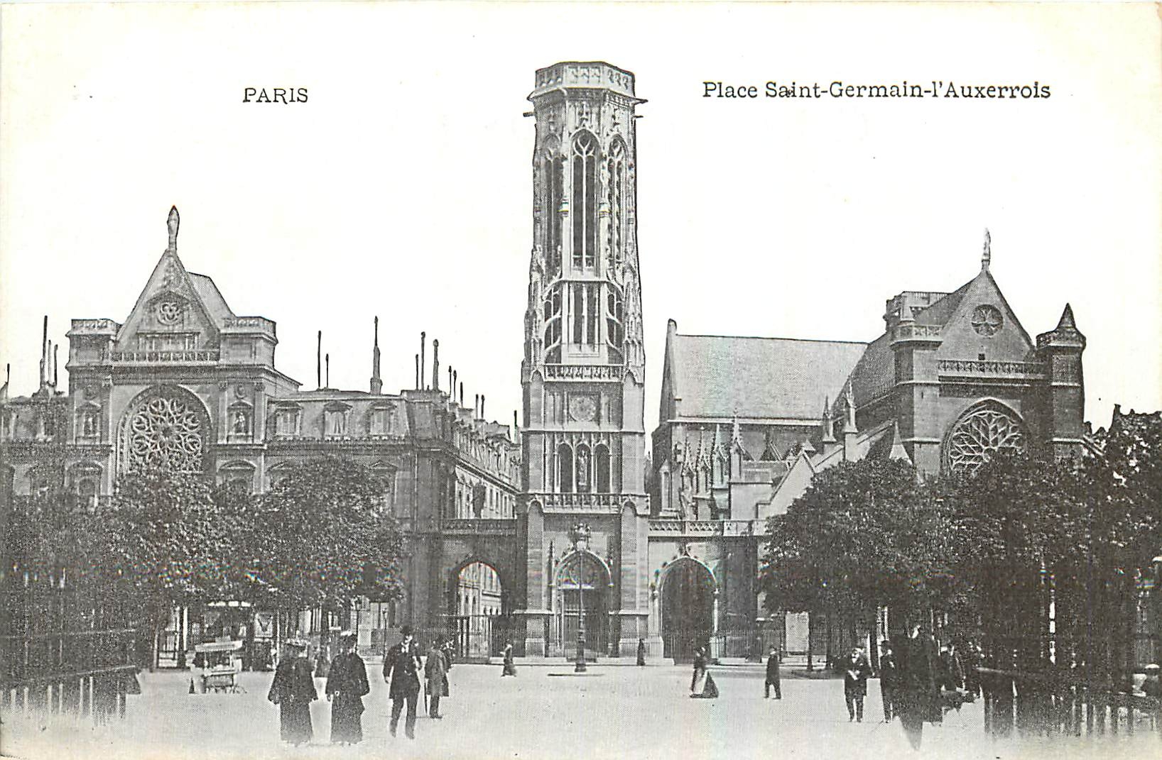 CPA Paris Place Saint Germain l'Auxerrois 