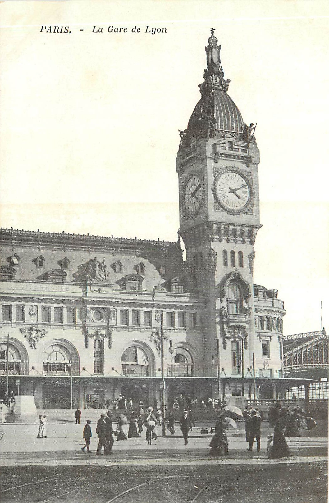 CPA Paris La Gare de Lyon 