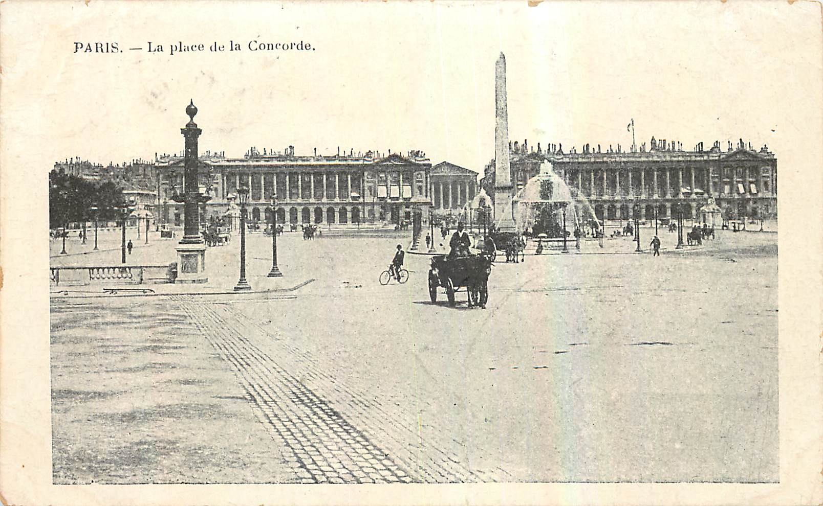 CPA Paris La Place de la Concorde 