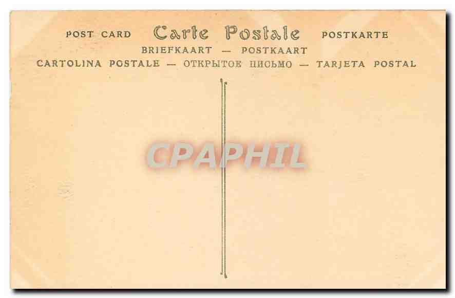 CPA Paris La Sainte Chapelle Oratoire de Louis XI  — Verso