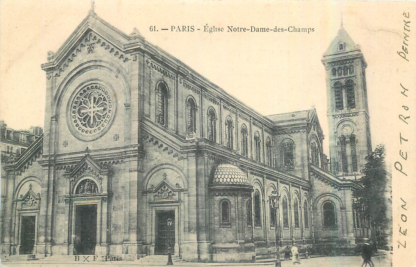 CPA Paris Eglise Notre Dame des Champs 
