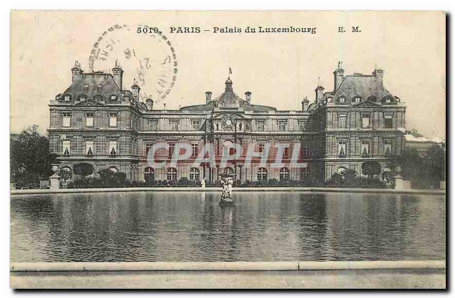 CPA Paris Palais du Luxembourg 