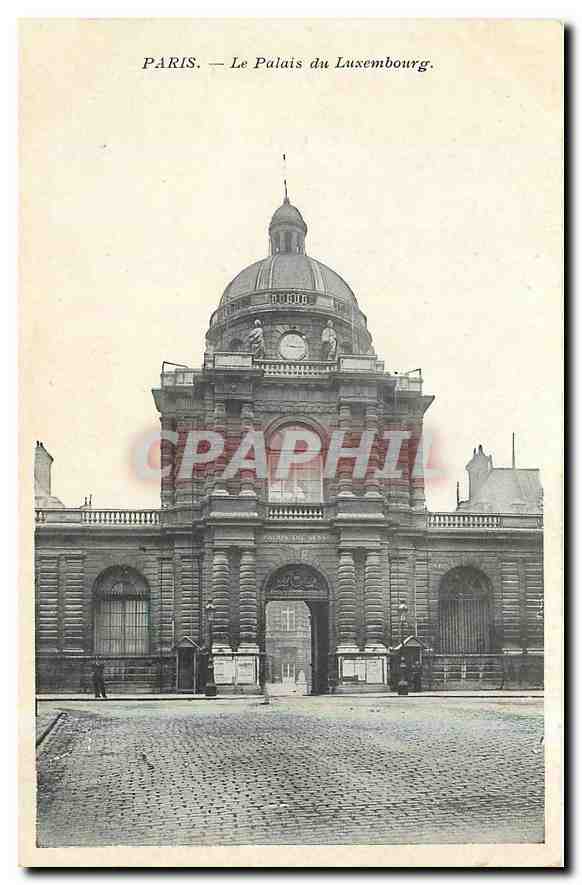 CPA Paris Le Palais du Luxembourg 