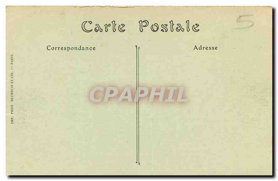 CPA Paris La Gare d'Orleans et le Quai d'Orsay  — Rückseite