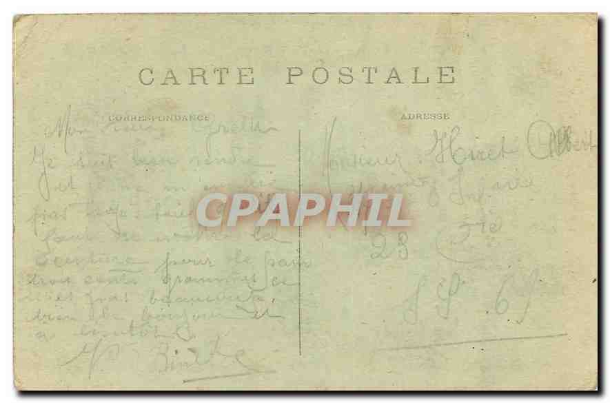 CPA Paris Place de la Nation  — Verso