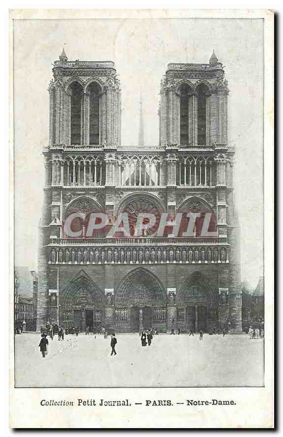 CPA Collection Petit Journal Paris Notre Dame 