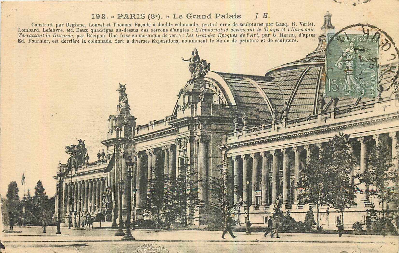 CPA Paris Le Grand Palais 