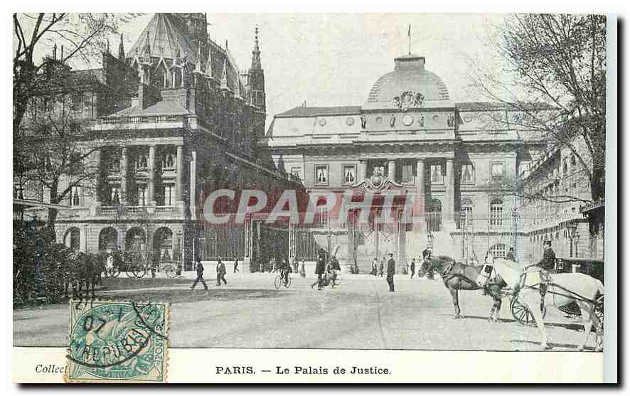 CPA Paris Le Palais de Justice 