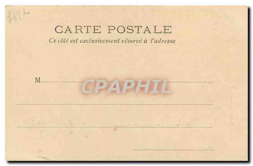 CPA Paris Boulevard Montmartre  — Rückseite