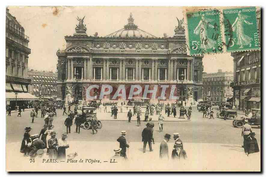CPA Paris Place de l'Opera 