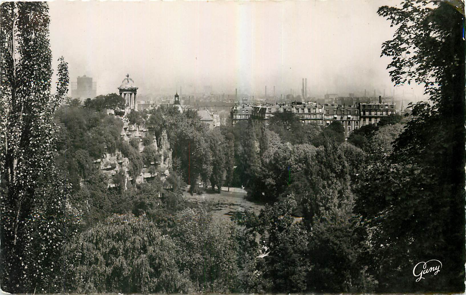 CPA Paris Jardins des Buttes Chaumont 