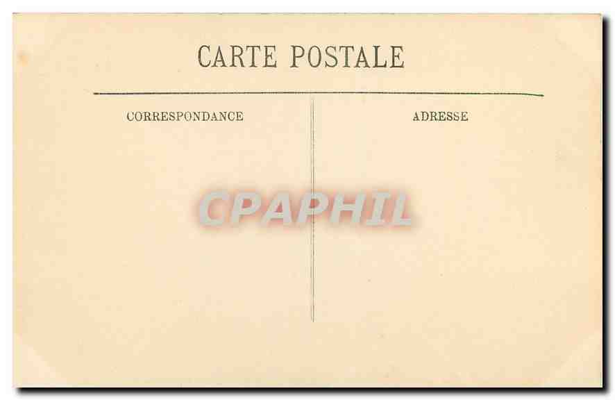 CPA L'Abbaye de Saint Denis Portail  — Rückseite