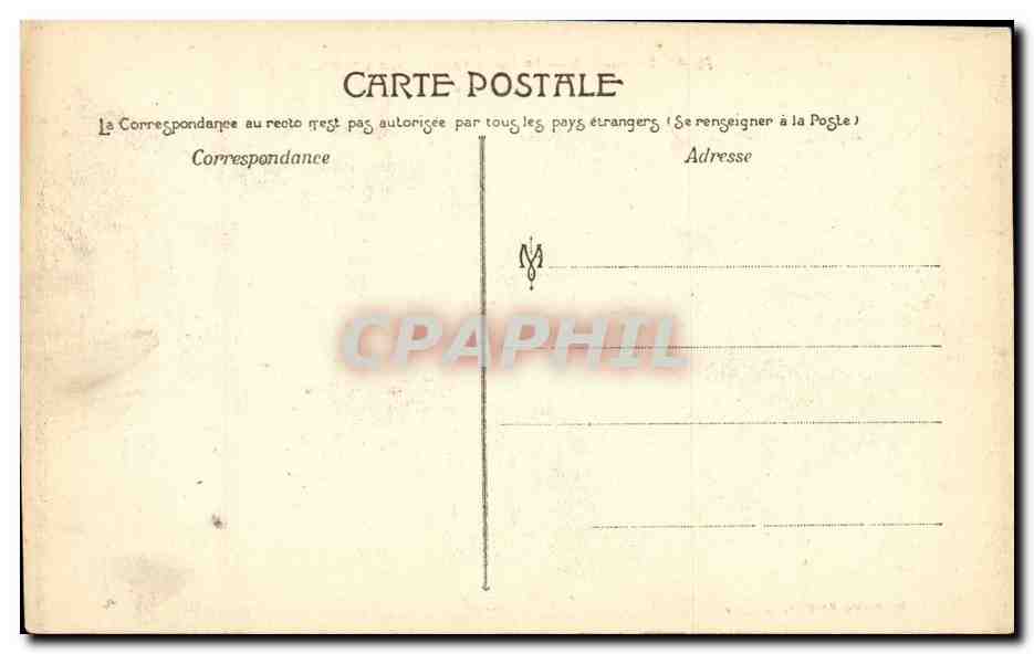 Angers CPA Le jardin du Mail (vue d'ensemble) — Rückseite