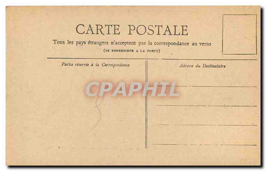 CPA Paris le Square et le Musee de Cluny  — Rückseite
