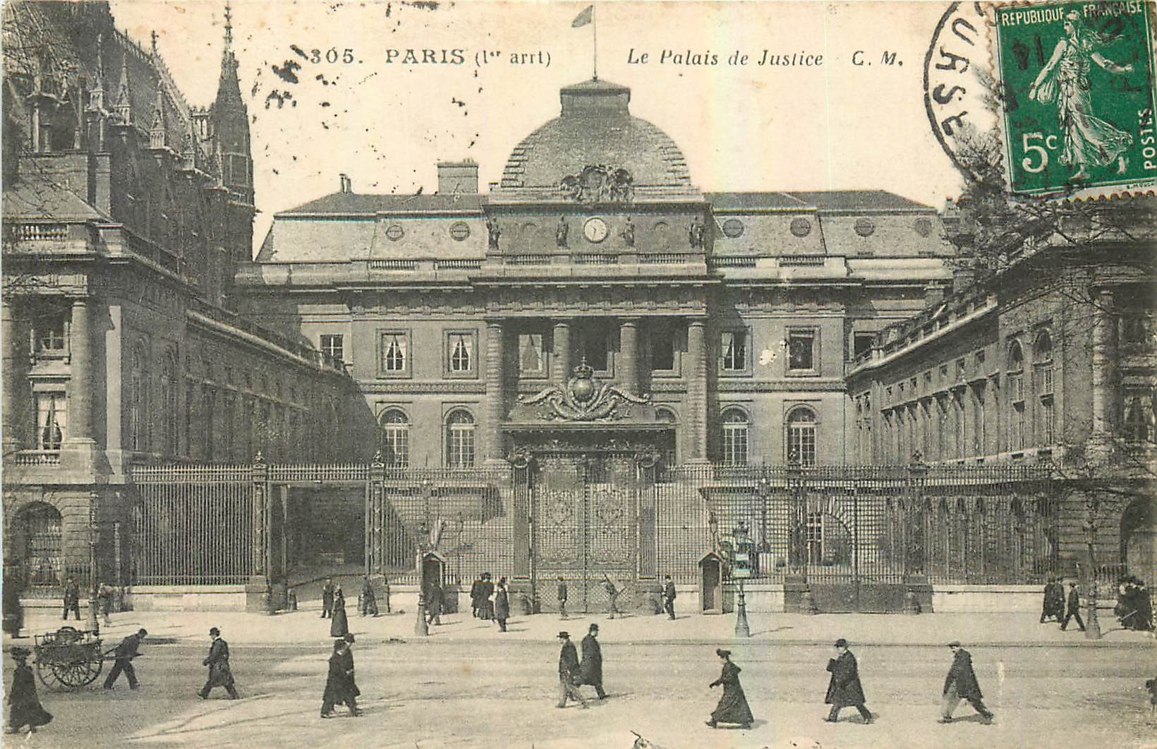 CPA Paris 1arrt le Palais de Justice 