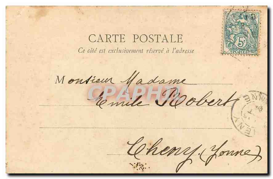 CPA Paris la Bourse  — Verso