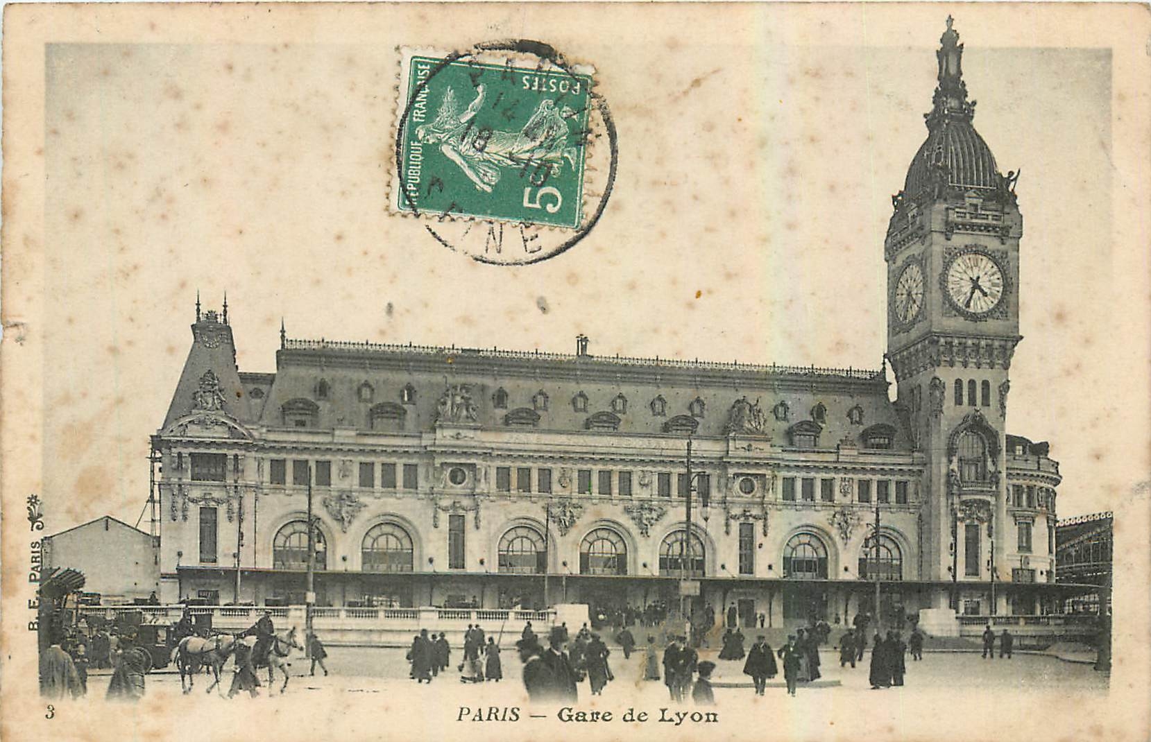 CPA Paris Gare de Lyon 
