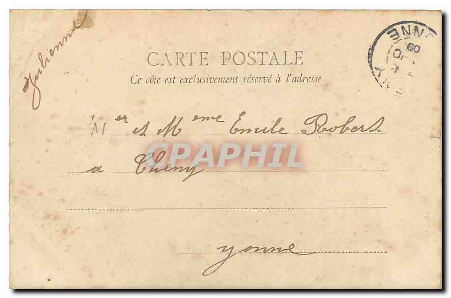CPA Paris Gare de Lyon  — Rückseite