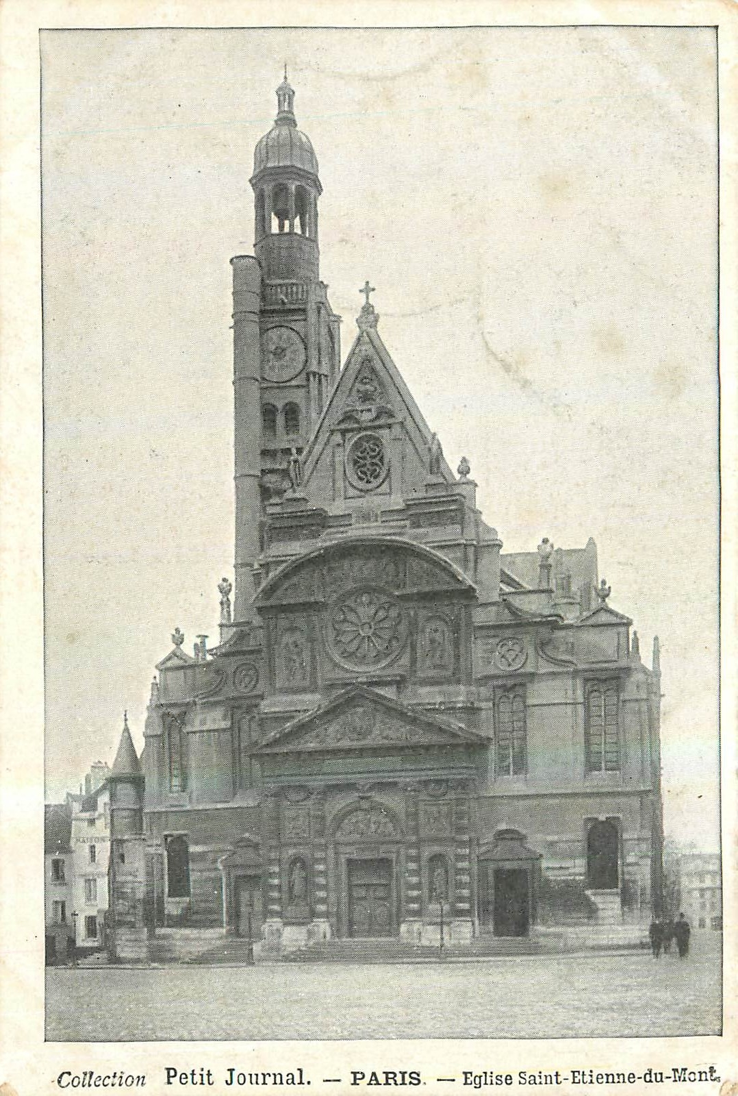 CPA Collection Petit Journal Paris Eglise saint Etienne du Mont 