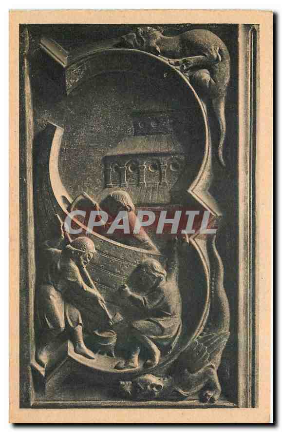 CPA Paris la Sainte Chapelle Portail de la Chapelle Haute Construction de l'Arche 