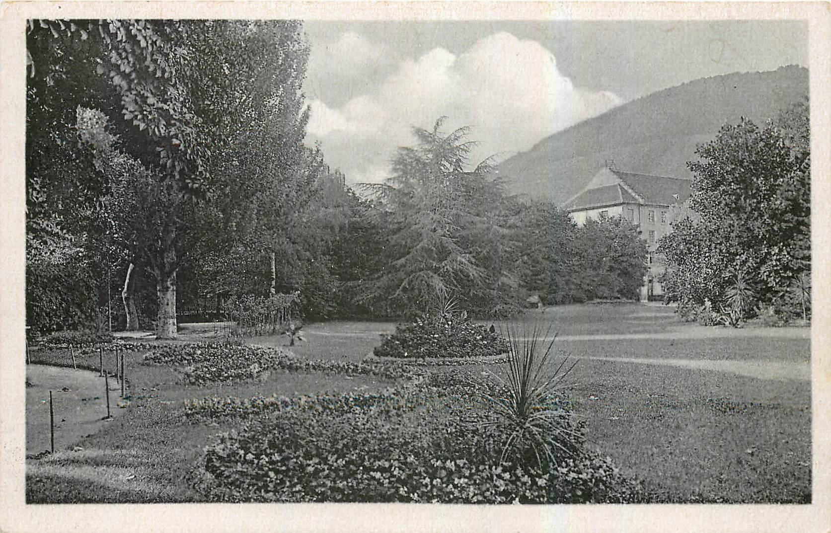 CPA Guebwiller Jardin de la Marseillaise 