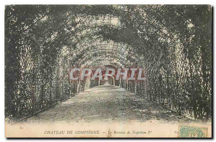 CPA Chateau de Compiegne le Berceau de Napoleon Ier 