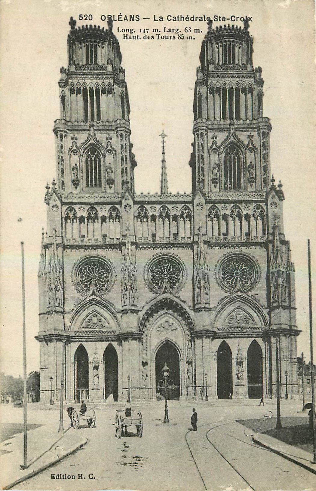 CPA Orleans la Cathedrale Ste Croix 