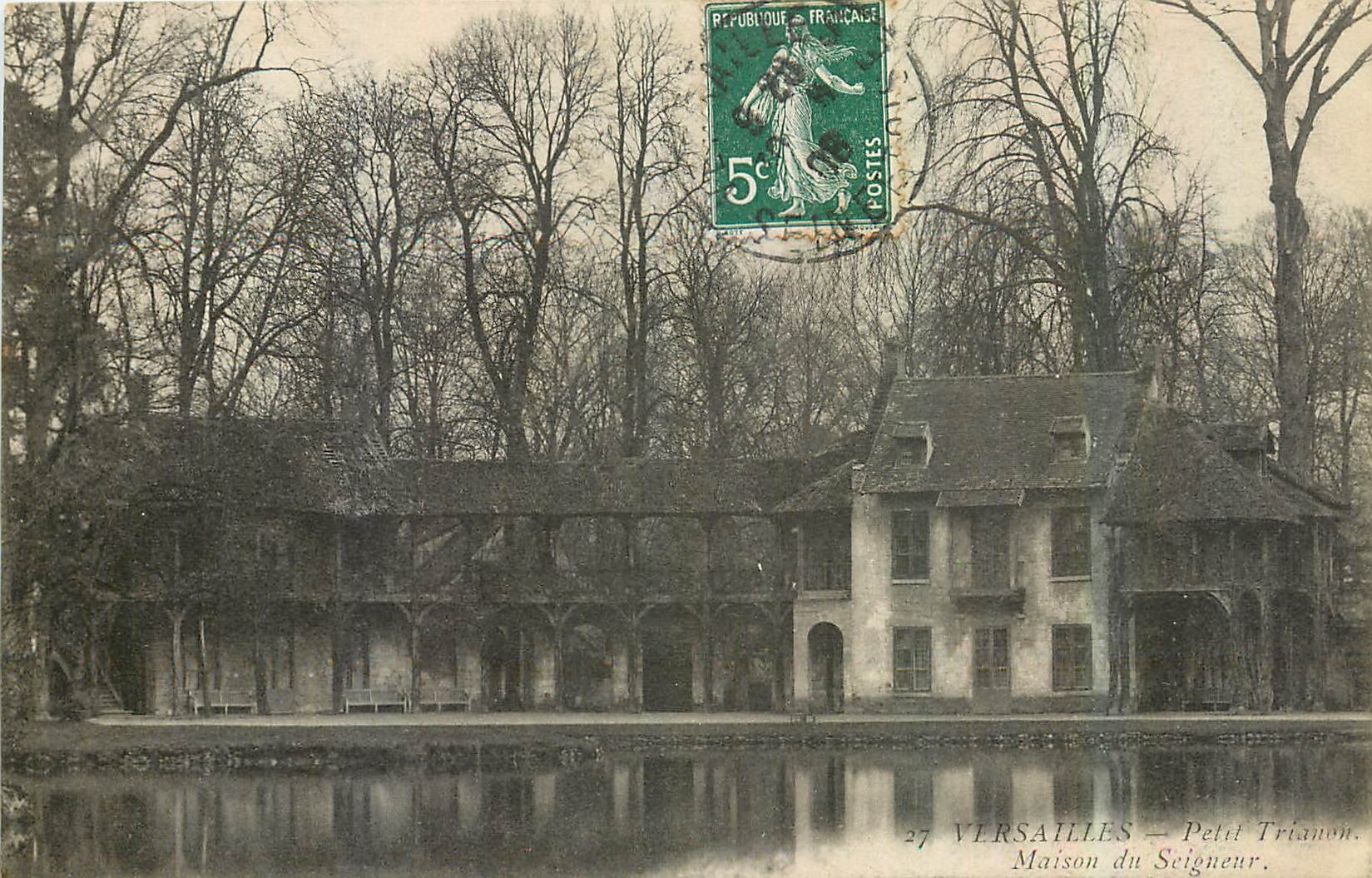 CPA Versailles Petit Trianon Maison du Seigneur 