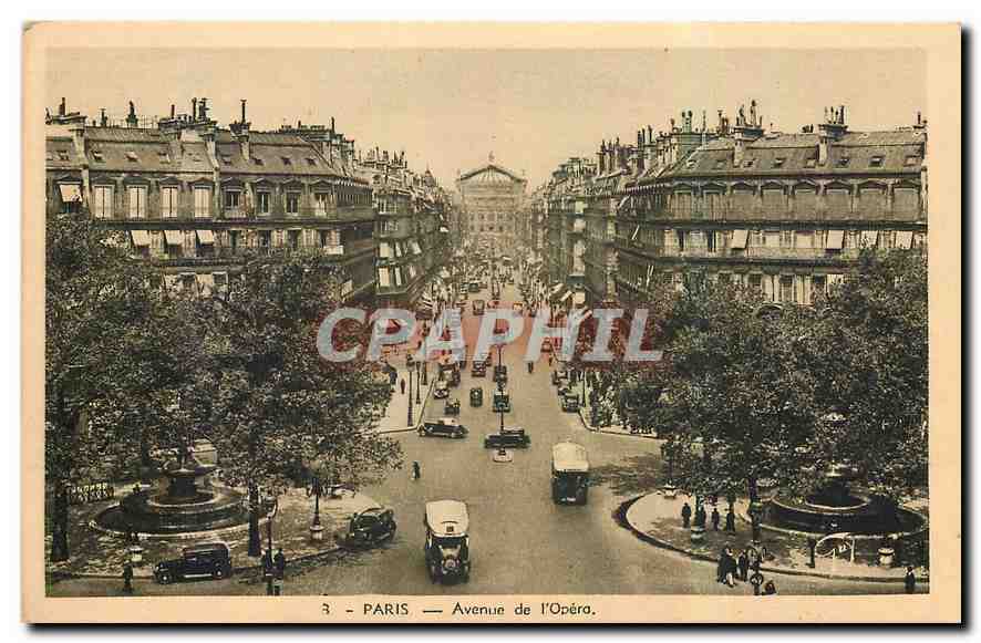 CPA Paris Avenue de l'Opera 