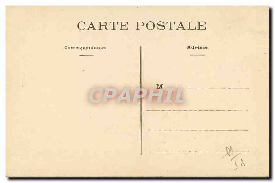CPA Tiffauges Vendee Le Chateau de Gilles de Retz dit Barbe Bleue Ruines de la Chapelle  — Back
