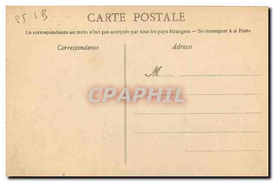 CPA Vendee Tiffauges Chateau de Barbe Bleue La Tour du Vidame  — Back