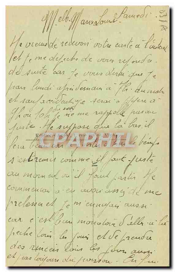 CPA Bourbonnais Chateau de Chazeuil pres Varennes sur Allier  — Verso