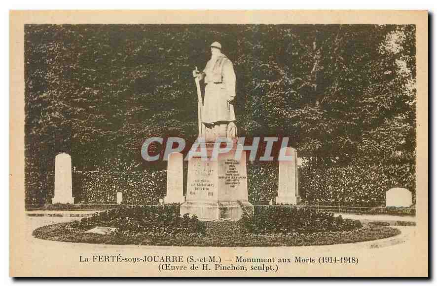 CPA La Ferte sous Jouarre S et M Monument aux Morts 