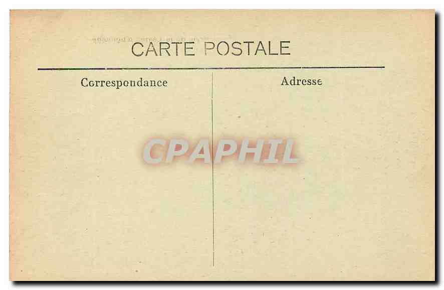 CPA Paris La Chanoellerie de la Legion d'honneur  — Rückseite