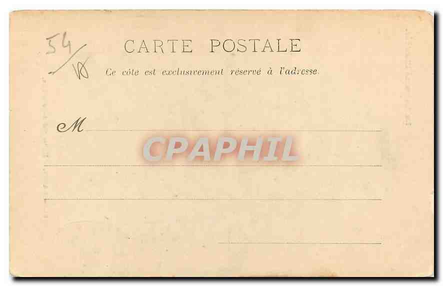 CPA La Lorraine Illustree Nancy Eglise Saint Sebastien  — Rückseite