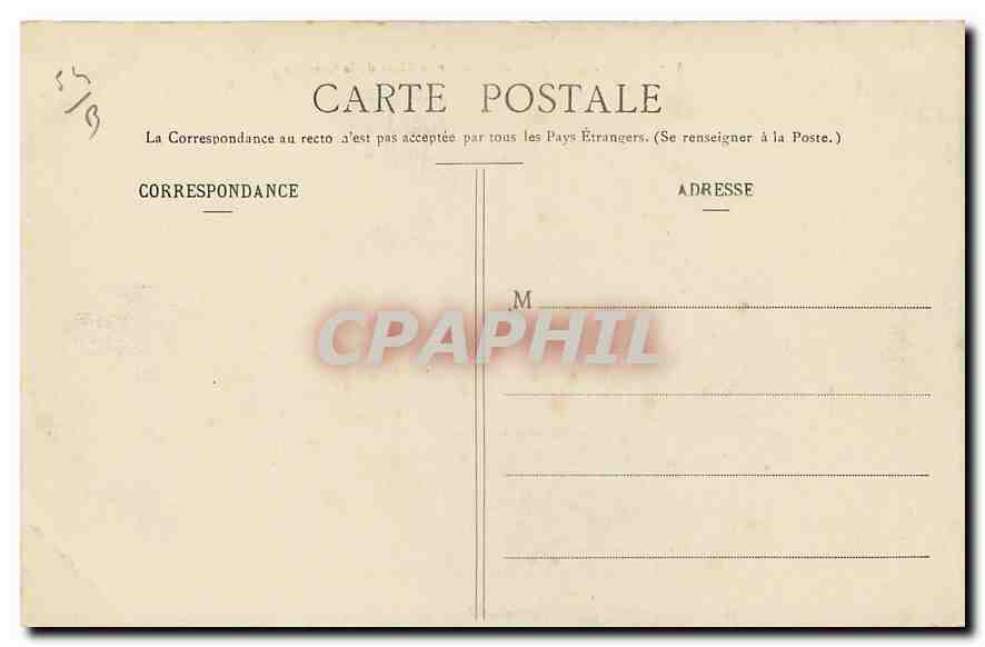CPA Nancy Vue panoramique sur la Place de la Carriere  — Rückseite