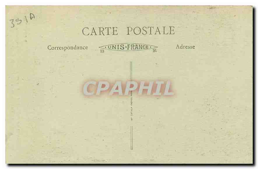 CPA La Franche Comte Environs de Champagnole La Cascade de la Billaude en hiver  — Rückseite