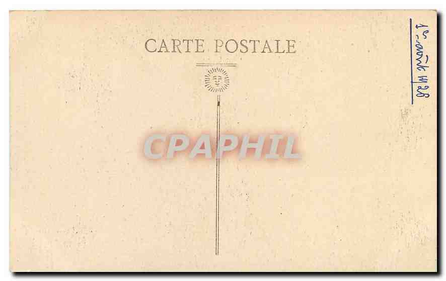 CPA Le Mont St Michel L'Abbaye Le Cloitre  — Verso