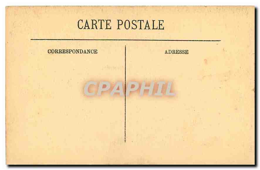 CPA Compiegne Le Chateau Salle des Fetes  — Rückseite