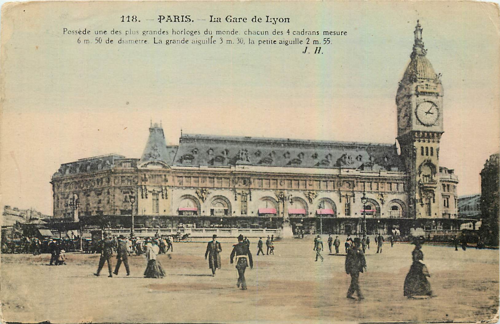 CPA Paris La Gare de Lyon 