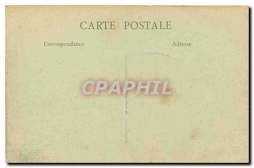 CPA Lyon Place des Cordeliers La Bourse Eglise Saint Bonaventure  — Verso