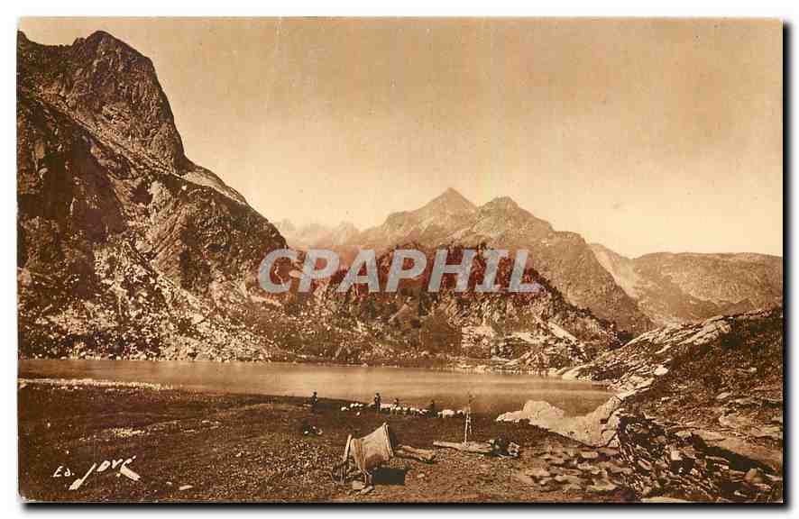 CPA Toute la France Luchon Superbagneres et Environs H Garonne Le Lac d'Espingo
