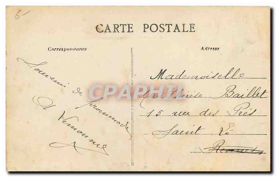 CPA Chateaubriant Loire Inf Chateau de la Renaissance Facade orientale  — Back