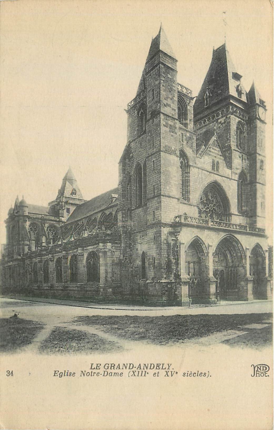 Le Grand-Andely — Église Notre-Dame (XIIIe et XVe siècles) — JND Phot.
